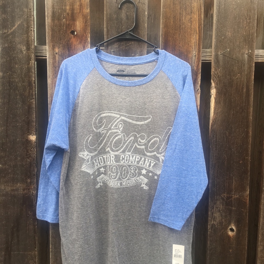 Ford Motor Company T-Shirt with 3/4 sleeves